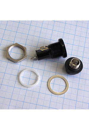 ZH254, Держатель предохранителя на панель (5*20)