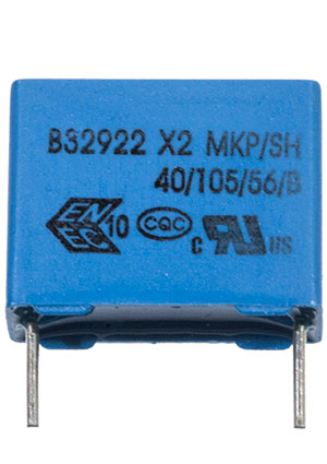 B32922C3334M, B32922C3334M000 X2 конденсатор 0.33мкФ 305В