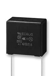 ECQUAAF105SA, Radial, фильтр X2  1.0uF 20%  275Vac F:22.5mm