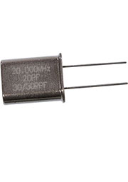 20.000 МГЦ L 1ГАР. HC-49U, кварцевый резонатор (17-19г.)