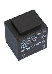 BV EI 306 2069, 2.6W 2x18V 2x72mA 230V