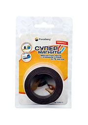 Магнитная лента с клеевым слоем 750х25, длина 0.75м