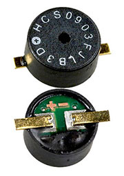 HCS0903F, излучатель звука SMD 9мм 3В