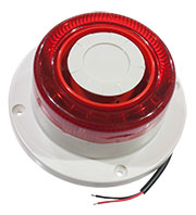 SAS-88, 6-14 В, 122дБ (аналог SAS-87), Сирена пьезоэлектрическая световая