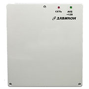 ИВЭПР-1230АП-VF4, Блок питания резервированный 12В 3А, пластиковый корпус, 4 распределенных выхода,