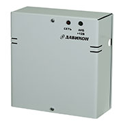 ИВЭПР-1250А, Блок питания резервированный 12В 5А, металлический корпус, с регулировкой выходного нап