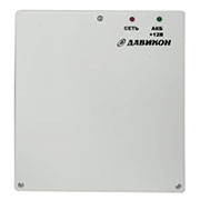 ИВЭПР-1250АП, Блок питания резервированный 12В 5А, пластиковый корпус, с регулировкой выходного напр