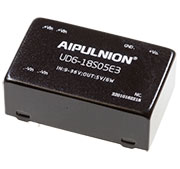 UD6-18S05E3, DC-DC преобразователь 5В 1.2A 9-36В 6Вт 83%