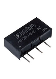 AM1DR-0505S-NZ, DC-DC преобразователь 1Вт вх 5В вых 5В/200мА