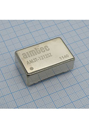 AM15TW-2415SZ, DIP24, DC/DC, 15Вт, вх.9:36В, вых.15В/1А, DIP24