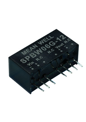 SPBW06G-12, SIP8, Возможные замены: AM6GH-4812SZ, AM6GH-4812SH30Z