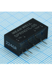 SPRN01L-05, SIP4, Возможные замены: AM1DS-0505SJZ, AM1D-0505SZ, TMA 0505S