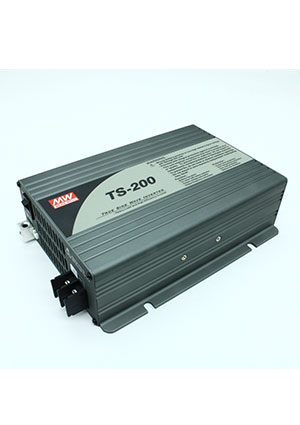 TS-200-212B, DC-AC, 200Вт, Рпик=400Вт, Uвх=10,5...15В DC, Uвых=220В АС, КГИ