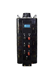 SUNTEK-3 6000 ВА латр, трехфазный, диапазон 0-430В, ЖК-табло