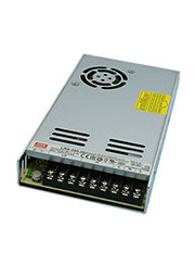 LRS-350-24, AC-DC, 350W, вход 180-264VAC,выход 24V/14.6A,215x115х50мм