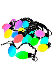 Гирлянда, 20LED 220V 4W 5m Red D=5*3cm