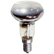 25R50/E14, Лампа  25Вт, зеркальная, цоколь E14, R=50mm