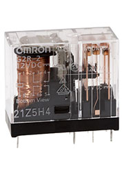 G2R-2-12DC, реле 2FormC 12В 5А/250В 29х13х25.5мм