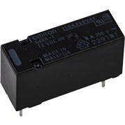 G6RN-1-12VDC, реле 12В 1FormC 8А 250В 28,8*10*15мм