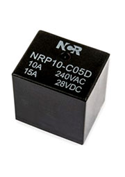 NRP10-C-05D, Реле 1FormC 5В 10A, 240В 20.3x16.6x20.2мм