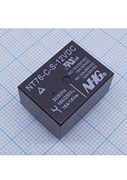 NT76-C-S-DC12V-0.45W, широкие контакты