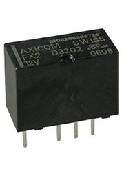 1462034-1, D3202, реле 2-Form-C,DPDT,2CO 12VDC/2A