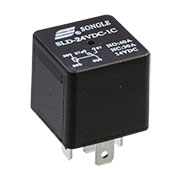 SLD4141-24VDC-SL-C, реле 30А 24В 1FormC 26*26*41.5мм