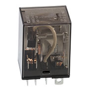HHC68A-2Z-220A, (Plug-in) Реле 2 пер. 220VAC / 10A, 240VAC
