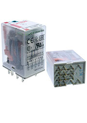 R4N-2014-23-1024-WTD, Реле 24VDC 4 Form C 250VAC/7А