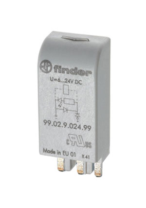 99.02.9.024.99, Светодиодный модуль (стандартная полярность) 6-24VDC