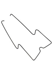 CILP GZ14 0737, 617882 , Фиксатор для цоколя GZ14, GZ14U, GZ14Z, металл