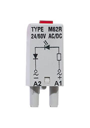 MODUL L M62R, 854823  , Модуль красный cветодиод, 24...60VAC/DC, цоколи GZT, GZM