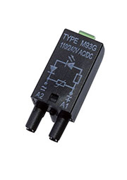 MODUL LV M93G, 854772  , Модуль зеленый светодиод+варистор, 110/240 V AC/DC