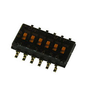 DHN-06-T-V, DIP переключатель 6 поз. SMD 1.27мм (NHDS-06)