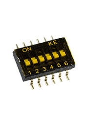 DSHP06-TSGER, DIP переключатель 6 поз. SMD 1.27мм