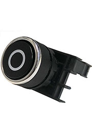 B100DH, Кнопка нажимная круглая черная