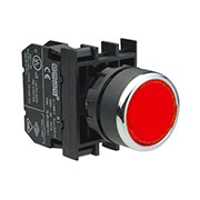 B200DK, Кнопка нажимная круглая красная