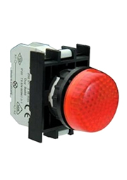 CP060XK, Арматура сигнальная красная со светодиодом 12-30 В перем. и пост. тока
