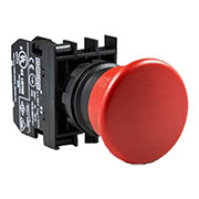 B100MK, Кнопка "Грибок" красная