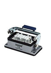 B180FS, Кнопка с фиксацией подсветкой-светодиод желтая (1НО)