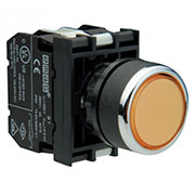 B1S1DS, Кнопка с подсветкой-светодиод желтая