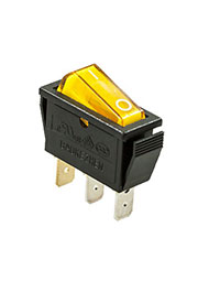 791 ПЕРЕКЛЮЧАТЕЛЬ 3 КОНТ. 12В ЖЕЛТЫЙ