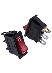 KCD3-101N-C3-R/3P ON-OFF, красный