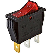 YL-202-03, переключатель клавишный красная клавиша ON-OFF SQ0703-0025