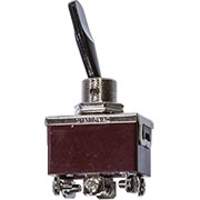 KN3C-203E, тумблер ON-OFF-ON, 6 винтовых контактов 10А 250В