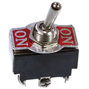 KN3B-202A, тумблер ON-ON, 6 контактов 10А 250В