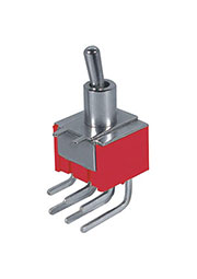 MTS-102-C3, тумблер ON-ON 3A 250В красный