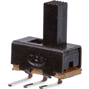 SS12F21G7-G, микропереключатель угловой, длина движка 7мм 1А 50В