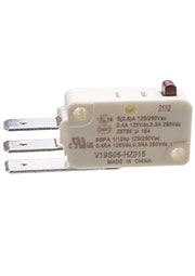 V19S05-HZ015, микропереключатель SPDT 250В 5А фастон 6.3мм  0.15N