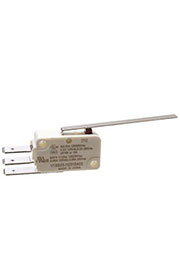 V19S05-HZ015A03, микропереключатель SPDT длинная лапка 250В 5А фастон 6,3мм 0.15N